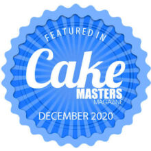 Featured in Cake Masters Magazine Dec 2020 Featured in Cake Masters Magazine Dec 2020