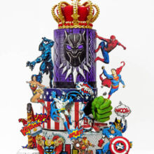 Superheroes King Cake